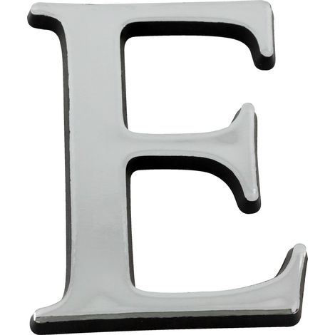 Lettre E Argent Hauteur 60mm - 4622972 (1/2)
