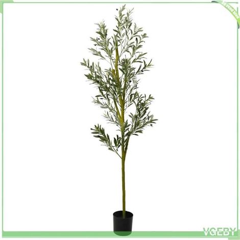 4103569 Olivier artificiel 800 feuilles 200 cm vert (1/5)