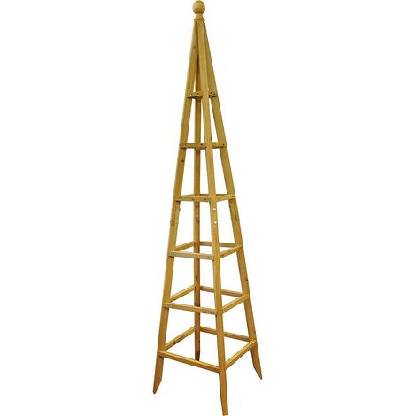 Wooden Garden Obelisk (1.9m)