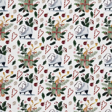TISSUS DÉCORATIFS D'EXTÉRIEUR OXFORD - Motif Noël DX1898 (1/5)