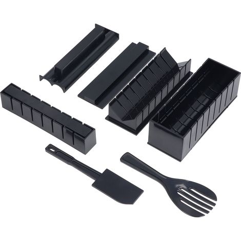 Sicheres, geruchloses und einfach zu bedienendes Sushi-Set. Sushi-Formen zum Selbermachen, Zubehör für die heimische Küche. (1/5)