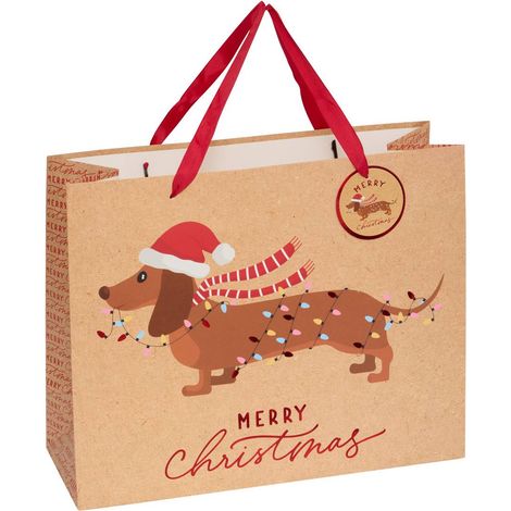 GESCHENKTASCHE HUND MM - Feeric lights & christmas (1/2)