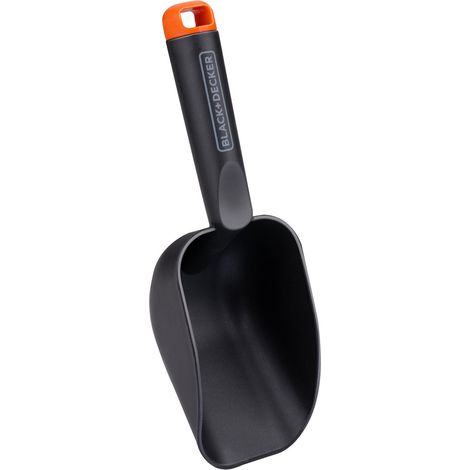 BLACK+DECKER Truelle de jardin Noir H26xl7.5xL9cm (1/2)