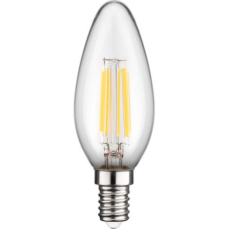 Goobay 65393 lámpara LED Blanco cálido 2700 K 6 W E14 C (1/2)