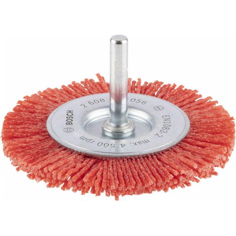 ACCESSOIRES BOSCH 2608622056 NYLON DISQUE BROSSE 75 MM, 1 MM, 4500 U MIN, 8 MM (1/5)