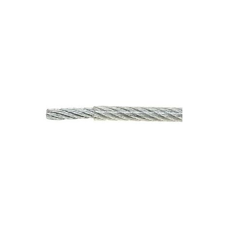 Câble acier no-name ls-4/200/pvc 4 mm 630 kg résistance