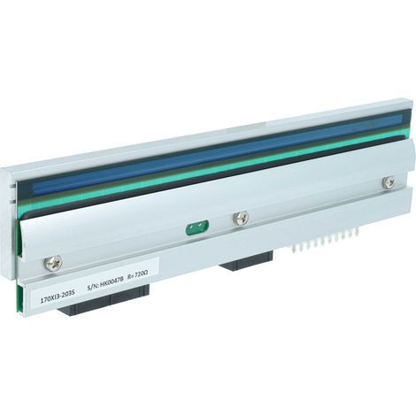 vhbw Printhead compatible with Zebra 170XiII, 170XiIII, 170PAX2, 170PAX3, 170PAX4, 170Xi3, 170 XiIII, 170 XiIII Plus Printer 5.4 cm Wide (1/4)