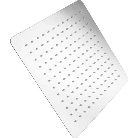PaulGurkes Douche Plafonnier 30cm Carré Acier Inoxydable Douche Pluie