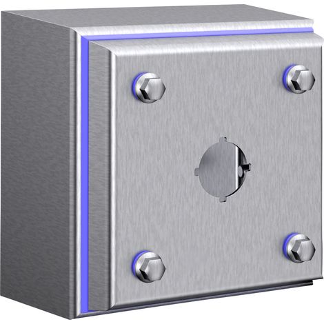 RITTAL Tastergehäuse HD 1681.600 Edelstahl Ø 22,5mm 100 x 100 x 90mm