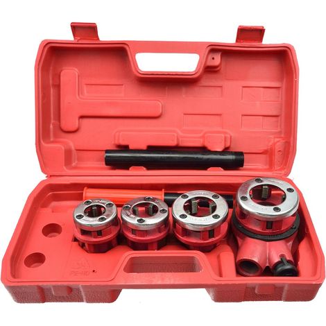 4-teiliger Gewindeschneider 1/2"-1.1/4" (4) (1/5)