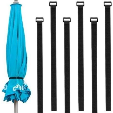 Strap of umbrella of Patio reusable, strap of fastening adjustable for Sunshade, accessories dishwashers for sunshade of Patio, 6 list (1/5)