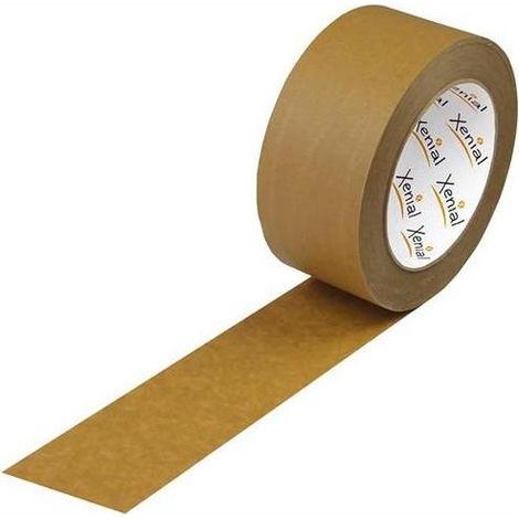 Klebeband Breite 50mm Länge 50m S.125µ Papier 2 Längs-/1 Sinusfaden TRANSPAK