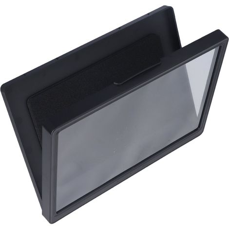 Wasserdichte, beschlagfreie Touchscreen-Handyhülle mit Wandhalterung, versiegelter Schutzhülle, Aufbewahrungsbox für Computer und Tablets, Modell 9802B, Schwarz (1/5)