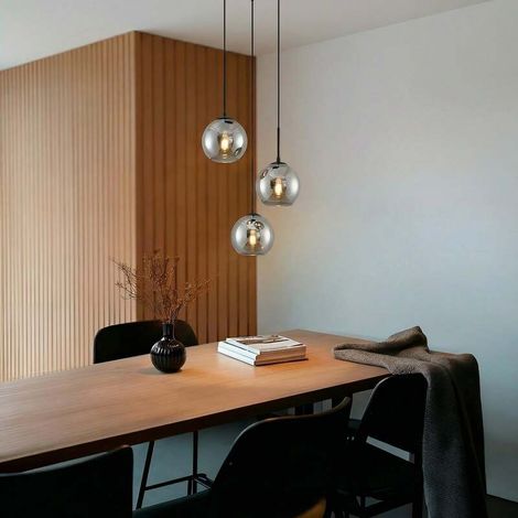 [GEBRAUCHT] B-Ware Lindby Hängelampe Hängeleuchte Jurian LED Pendelleuchte Lampe dimmbar schwarz (1/2)