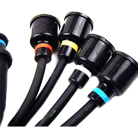 Câble d'allumage haute tension/câble de distributeur compatible avec les pièces automobiles Dongfeng 491Q Fulika 37QAD-05010.8-244 (1/3)