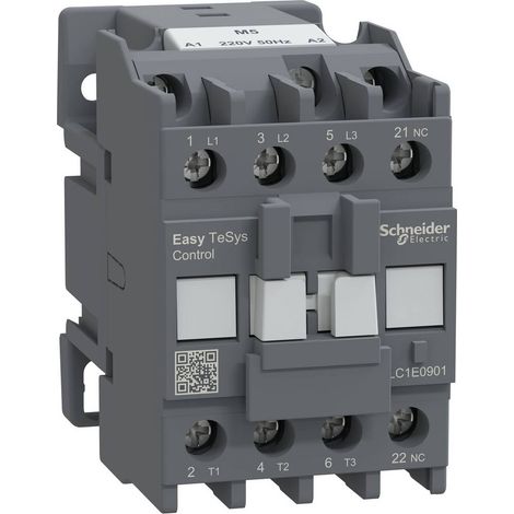 Schneider Electric LC1E0901M5 Contattore di potenza 1 pz.