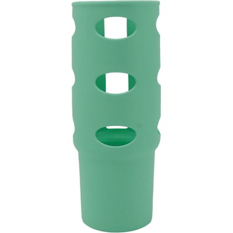Cup Protector Sleeve Slip Resistant All Wrapped Detachable Silicone Water Cup Boot for 30oz Cups Green (1/5)