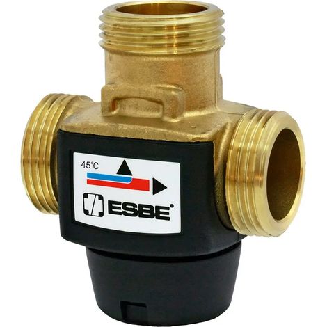 ESBE Vanne de zone thermique VTD322, G 1", Kvs3.6, 50 degrés, 31600200
