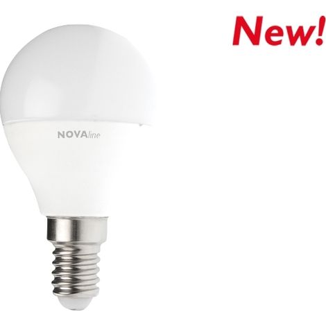 NOVA LAMPADINA LED SFERA E14 3W 6500K 10 PZ