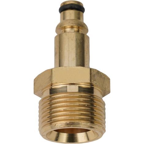 Hochdruckreiniger-Schlauchverbinder, massive Messingkonstruktion, M22-Adapter, Schnellkupplungs-Umrüstwerkzeug, Hochdruckreiniger-Schlauchadapter (für vier Schläuche) (1/5)