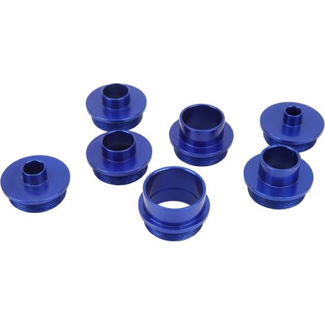 Set mit 10 Frässchablonen, hochfesten Buchsen aus Aluminiumlegierung, Kopierbuchsen für Fräser, professionelles Frässet. (1/5)