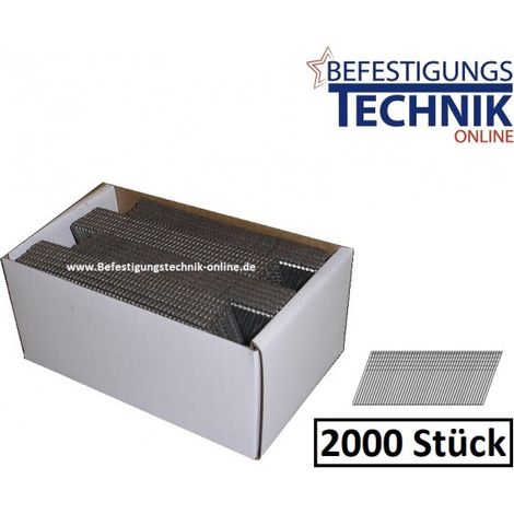 Stauchkopfnägel 50mm verzinkt für DeWALT Akku Nagler DCN660 DC618 DC610 BR-07-EN13053