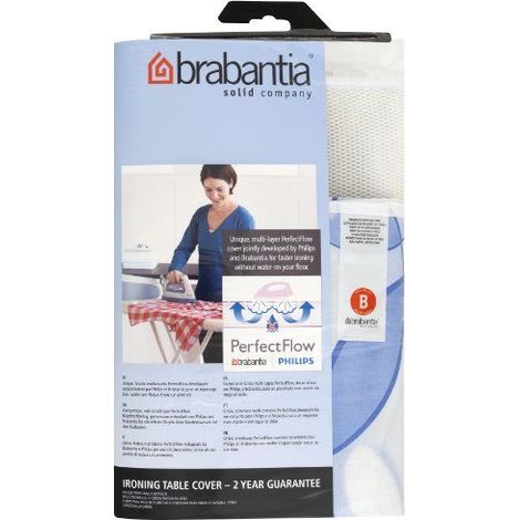 Funda de mesa para planchar tamaño B 124 x 38 cm - Perfectflow - Brabantia (1/5)