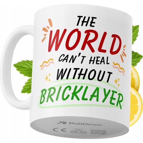Lustige Tasse für Maurer – Kaffee- oder Teetasse mit witzigem Textdesign – ideal für Geburtstage, Namenstage, Feiertage und besondere Anlässe. Hochwertige Tasse für Zuhause, Büro und Arbeit. Farbe: We