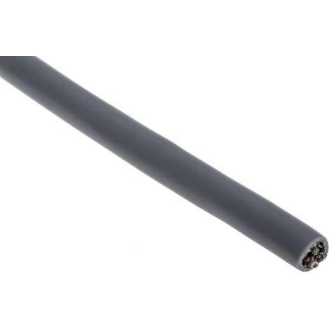 Câble Ethernet cat 5e Sans connecteur gaine PVC Gris, 7 G 0,14 mm² 26 AWG, UTP, 100m ( Prix pour Bobine de 100 Mètres ) (1/2)