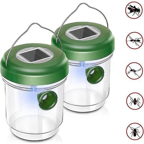 Lampe solaire anti-moustiques et abeilles (lot de 2) (1/4)
