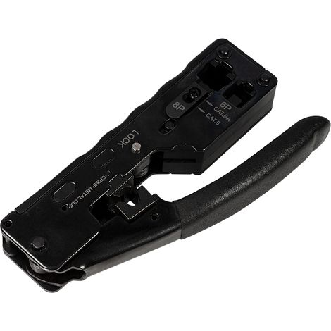 LogiLink WZ0025 crimpadora Herramienta para prensar Negro (1/5)