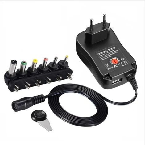 3V-12V 2.1A adaptateur AC/DC alimentation réglable adaptateur universel chargeur pour bande d'ampoule LED CCTV (1/3)