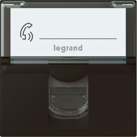 Prise Rj45 Informatique - Téléphone Legrand - Mosaïc - 2 Modules