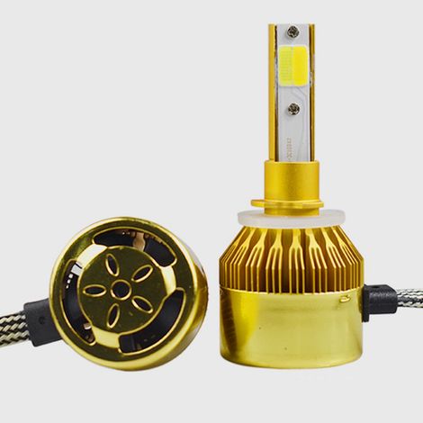 Ampoule LED H4 H13 pour phares, haute luminosité, allumage rapide, kit de conversion de lentille de projecteur (1/5)