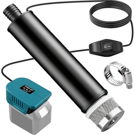 Submersible Pump 18V 30L/Min Water Flow Cable 100W Electric Water Pump Transfer Pump Garden Pool Water Pump (1/4)