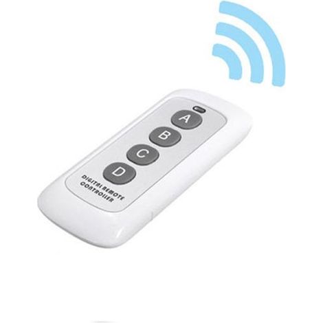 Kaelt - Interrupteur d'escalier interm��diaire, interrupteur intelligent, panneau en verre, interrupteurs tactiles muraux, t��l��commande (1/4)
