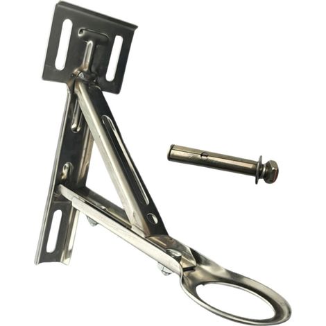 Soporte de montaje para fregadero de metal impermeable con construcción de acero inoxidable de 3 piezas. (1/2)