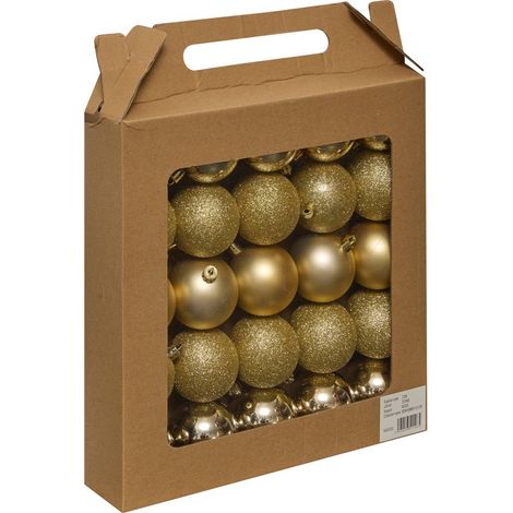 Christbaumkugeln, 25 Stück, Ø 6 cm (1/5)