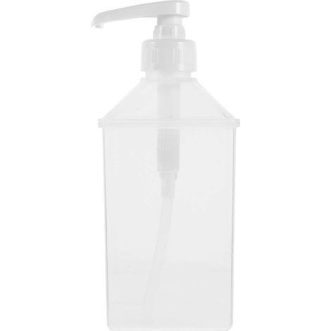 Bouteille souple transparente en plastique pour sucre, bouteille de conservation de jus résistante-9X23CM-White (1/4)