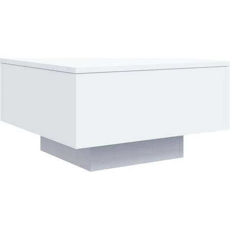 Coffee Table White 55x55x31 cm Engineered Wood vidaXL