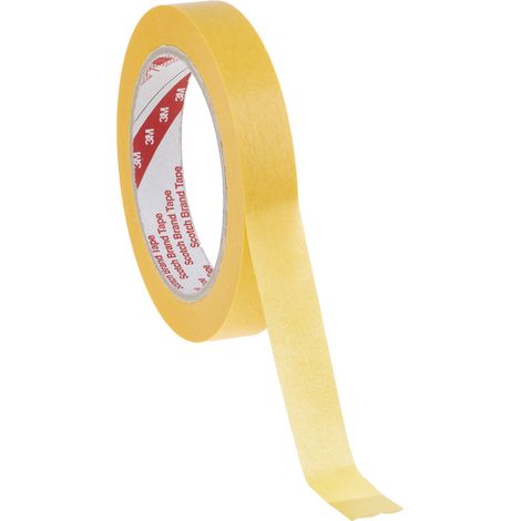 Ruban de masquage Papier 3M SCOTCH 244, 18mm x 50m, Or ( Prix pour 1 )
