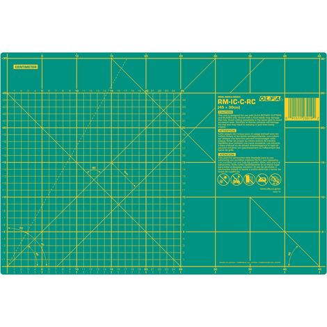 Olfa Tablas de corte verdes 632x470 mm doble cara (1/5)