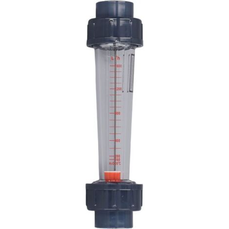 Débitmètre à Tube Plastique Haute Précision pour Liquides Acides et Alcalins (1/5)