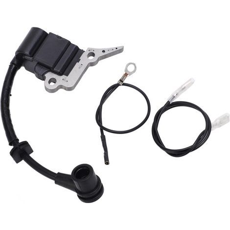 Bobine d’allumage pour tronçonneuse et tondeuse – Compatible 2500/25 CC – Pièce de rechange en cuivre étamé pour outils de jardin électriques (1/5)
