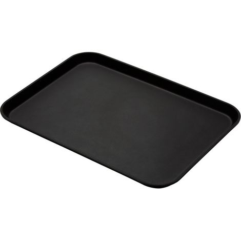 Plateau rectangulaire Camtread rebord élevé - antidérapant - 45 x 65 cm - Lot de 6 - Cambro