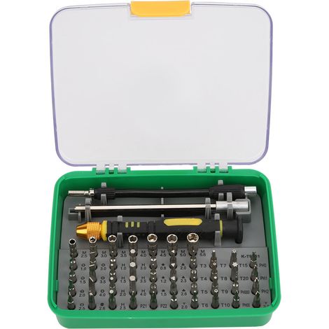Kit tournevis multifonction en acier allié chrome vanadium pour démontage et réparation de téléphone. (1/5)