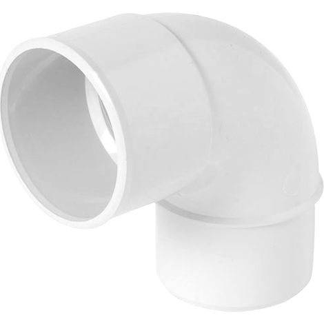 NICOLL Coude mf 87°30 Ø50 blanc