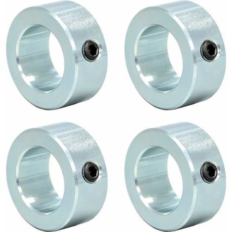 Lot de 4 bagues de réglage 20 mm - Pour diable, roue de diable (1/5)
