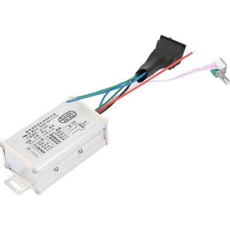 Régulateur de vitesse pour moteur CC à boîtier métallique, rotation horaire/antihoraire, 20 A, 9-60 V CC, 15 kHz (1/5)