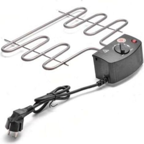Élément Chauffant électrique pour fumoir 1800W - Spirale chauffante pour armoires à Fumer et fumoirs d\'autres Fabricants - Serpentin Chauffant Universel pour Le Fumage (1/4)